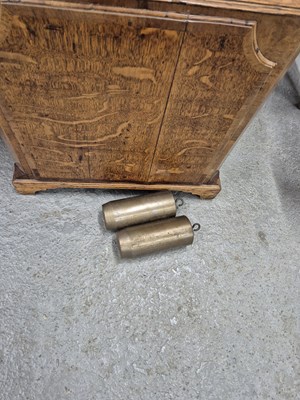 Lot 188 - An early 19th century oak & mahogany cased...