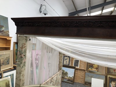 Lot 512 - An impressive Victorian Four poster double bed...