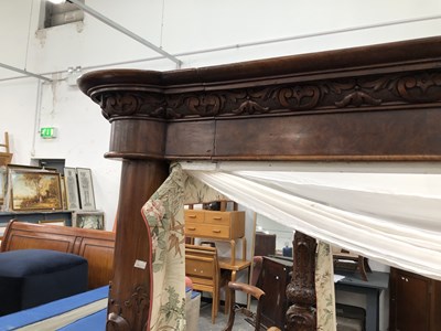 Lot 512 - An impressive Victorian Four poster double bed...