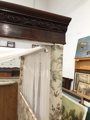 Lot 512 - An impressive Victorian Four poster double bed...