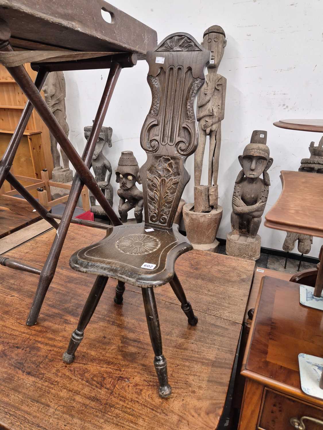 Lot 602 - A Vintage spinners chair.