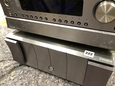 Lot 222 - Integra RDA-7 Seven channel amplifier, Integra...