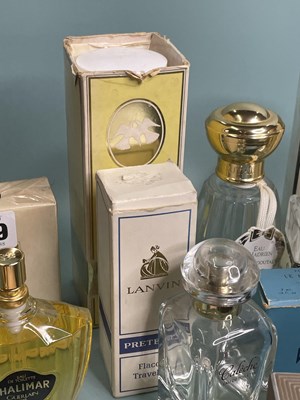 Lot 359 - A collection of  vintage perfume bottles,...