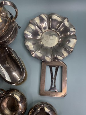 Lot 384 - Hallmarked silver to include various 18th/19th-...