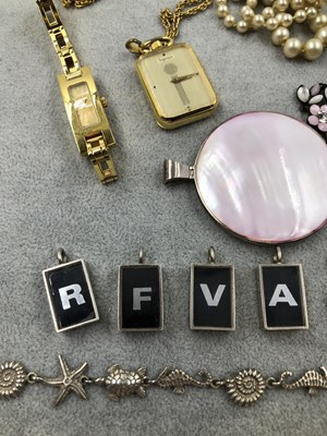 Lot 397 - A double row of Ciro pearls with a 9ct gold...