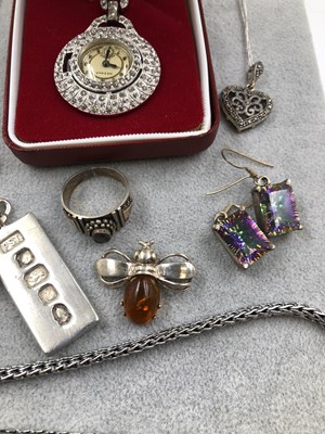 Lot 400 - A 830 silver Norweigan Birkenbeiner brooch...