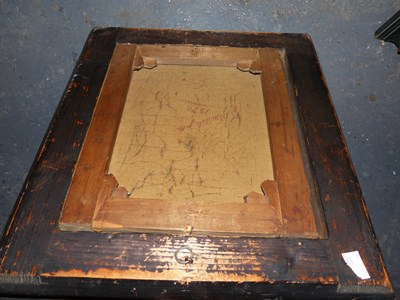 Lot 110 - 19th-century Italian school-  study of a saint...