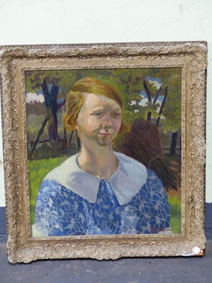 Lot 115 - Gilbert Spencer RA (1892-1979) ARR. Study of a...