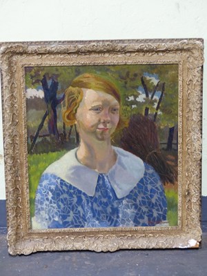 Lot 115 - Gilbert Spencer RA (1892-1979) ARR. Study of a...