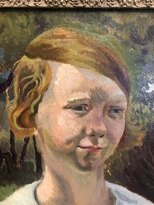 Lot 115 - Gilbert Spencer RA (1892-1979) ARR. Study of a...