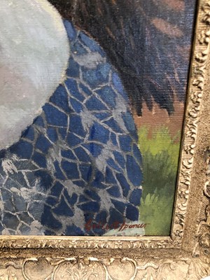 Lot 115 - Gilbert Spencer RA (1892-1979) ARR. Study of a...