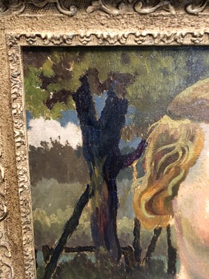 Lot 115 - Gilbert Spencer RA (1892-1979) ARR. Study of a...