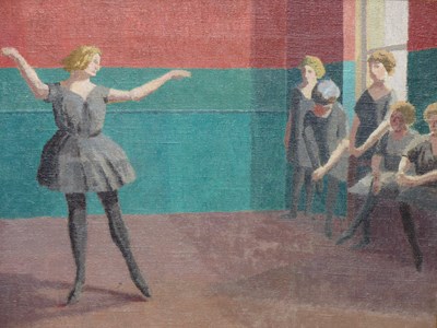 Lot 124 - Malcolm Drummond (1880-1945). Ballet lessons....