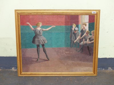 Lot 124 - Malcolm Drummond (1880-1945). Ballet lessons....