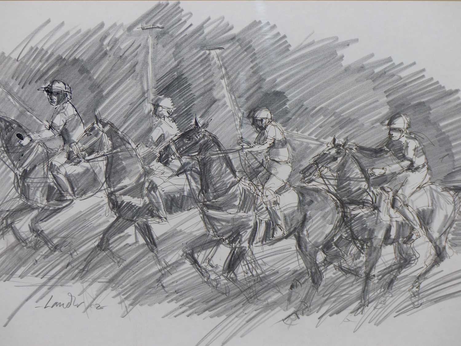 Lot 151 - Pamela Lander. ( 20th/21st Century) Polo...
