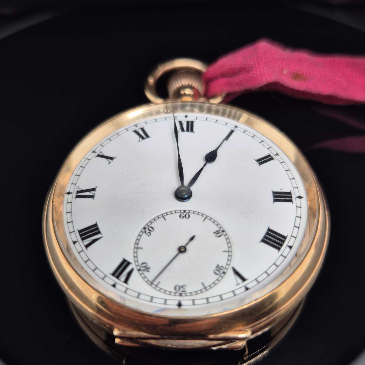 Lot 538 - Military interest. - A 9-carat gold hallmarked...