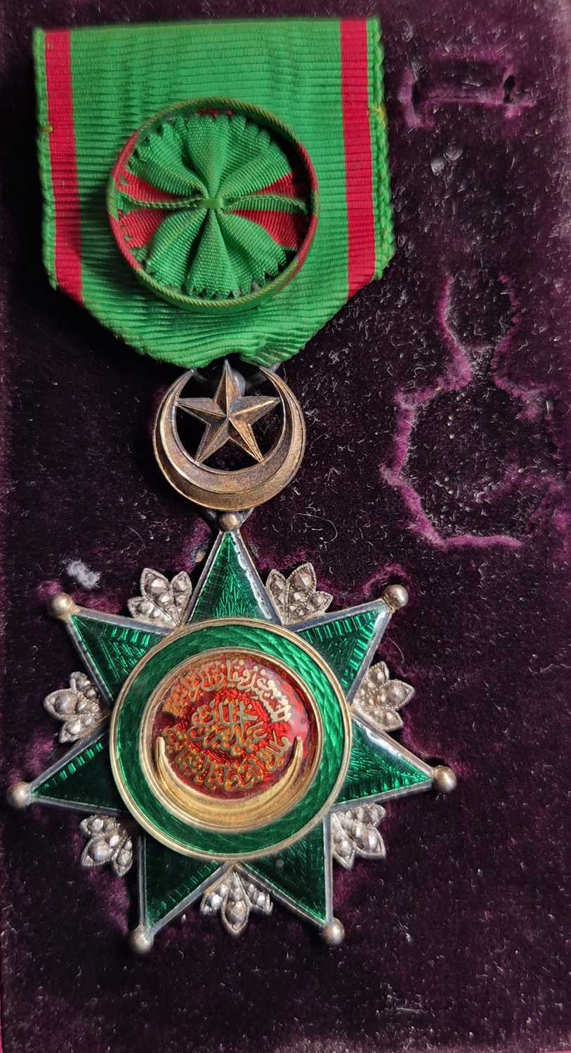 Lot 529 - An Ottoman Empire medal, The Order of Osmania...
