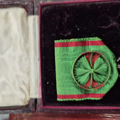 Lot 529 - An Ottoman Empire medal, The Order of Osmania...