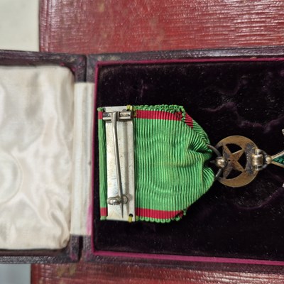 Lot 529 - An Ottoman Empire medal, The Order of Osmania...