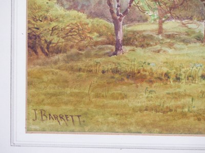 Lot 179 - John Barrett (1822-1893), two figures resting...
