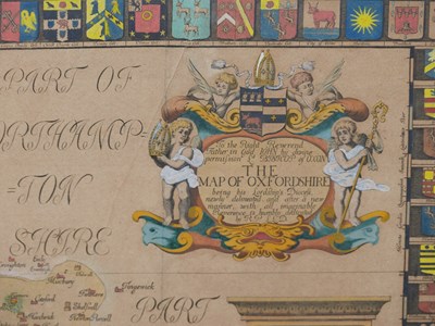 Lot 180 - By and after Robert Plot (1640-96), 'The Map...