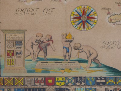 Lot 180 - By and after Robert Plot (1640-96), 'The Map...