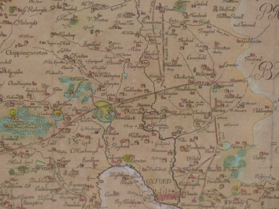 Lot 180 - By and after Robert Plot (1640-96), 'The Map...