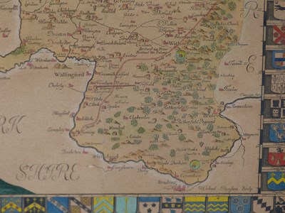 Lot 180 - By and after Robert Plot (1640-96), 'The Map...