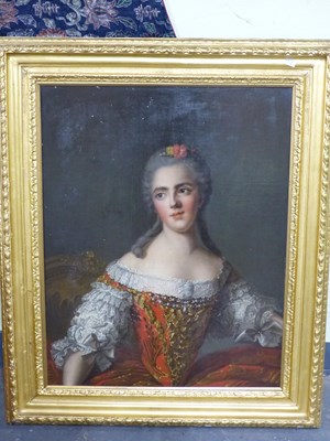 Lot 183 - French school, portrait of Madame Sophie (1734-...