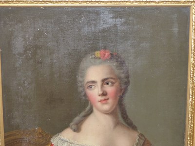 Lot 183 - French school, portrait of Madame Sophie (1734-...