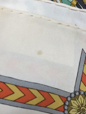 Lot 1110 - Gucci vintage scarf designed by Italian artist...