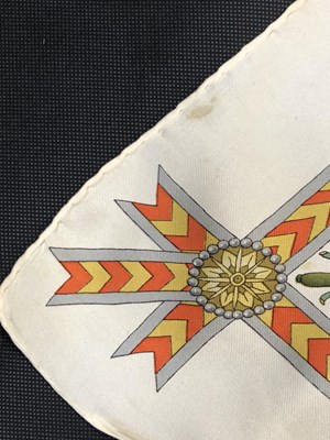 Lot 1110 - Gucci vintage scarf designed by Italian artist...
