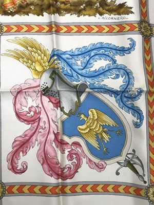 Lot 1110 - Gucci vintage scarf designed by Italian artist...