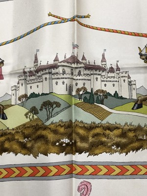 Lot 1110 - Gucci vintage scarf designed by Italian artist...