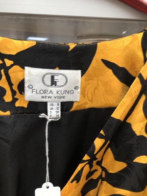 Lot 1155 - A vintage Flora Kung New York, yellow and...