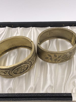 Lot 1006 - An antique Victorian aesthetic style hinged...