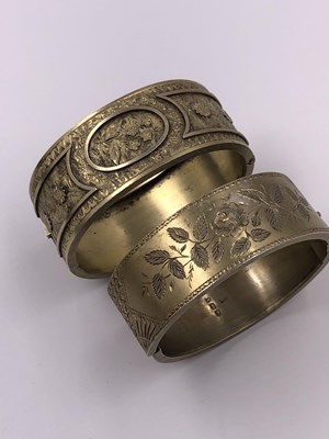 Lot 1006 - An antique Victorian aesthetic style hinged...