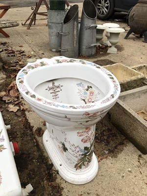 Lot 1267 - A vintage "sanitan washdown closet" toilet...