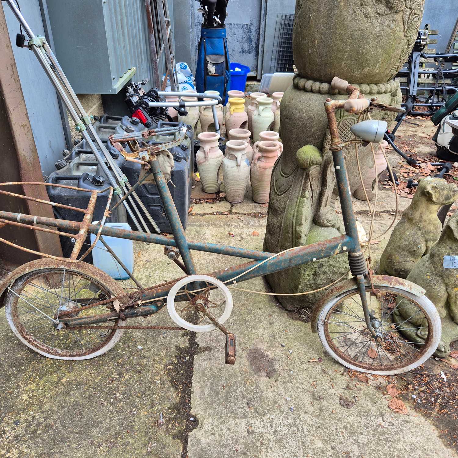 Lot 1312 - A Rare vintage 1970's Moulton bicycle.