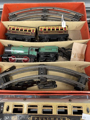 Lot 1541 - Hornby 0 guage rolling stock, carriages...