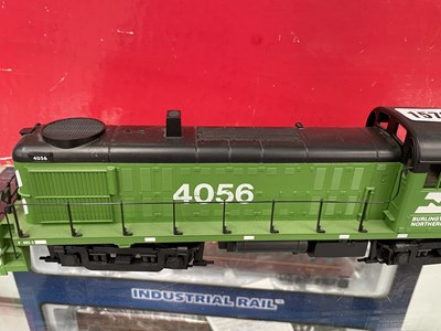 Lot 1576 - A boxed 0 guage electric Burlington Northern...