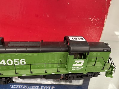 Lot 1576 - A boxed 0 guage electric Burlington Northern...
