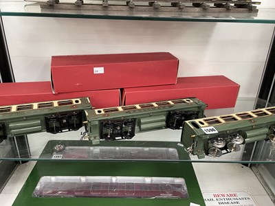 Lot 1596 - Boxed Hornby 0 guage railways: a dining car...