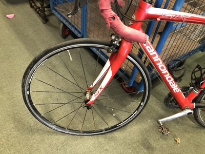 Lot 1391 - A Rare Cannondale Six racing bicycle.