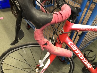 Lot 1391 - A Rare Cannondale Six racing bicycle.