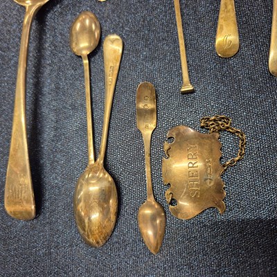 Lot 1067 - Georgian, antique and other silver hallmarked...