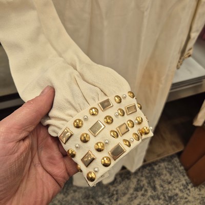 Lot 1173 - Jean Varon. Vintage 1960s / 70s, long cream...