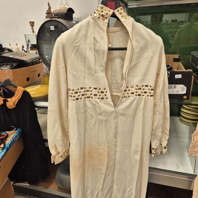 Lot 1173 - Jean Varon. Vintage 1960s / 70s, long cream...