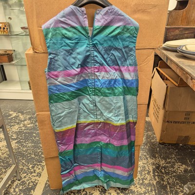Lot 1175 - Saks Fifth Avenue. Vintage stripe mini dress....