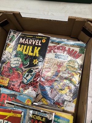 Lot 1217 - Vintage magazines, comics, and other...